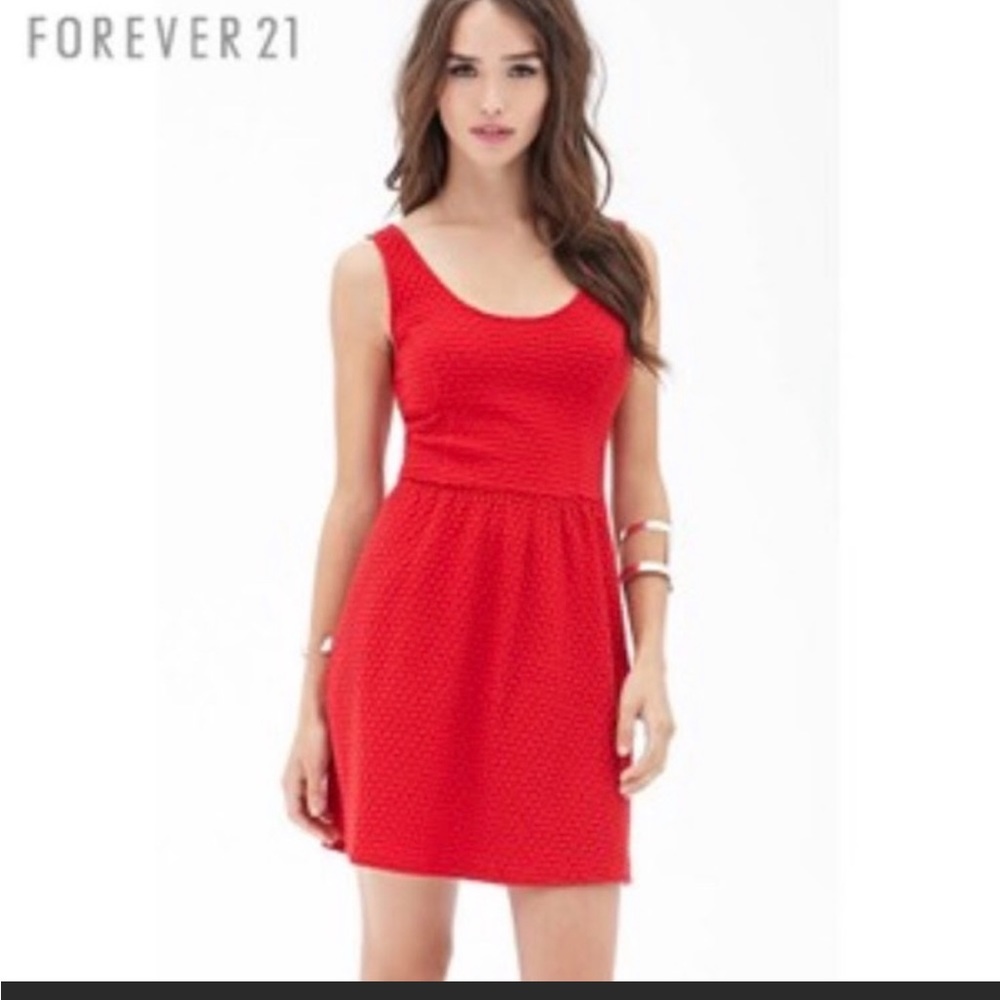 Red mini dress brand new